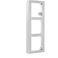 ABUS Rahmen für 3 Module für Aufputzmontage (Edelstahl)