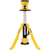 DeWalt - DCL079-XJ 18V XR Body Only LED Tripod Light, 18 V, Yellow/Black