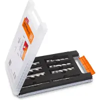 Fein 63134999061, Bohrerbit-Set, Metall, 12, 14, 16, 18, 20, 22 mm, Silber, B00N9ZK8OG, 720 g