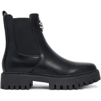 GUESS Klassische Stiefeletten FLTFID ELE10 Schwarz
