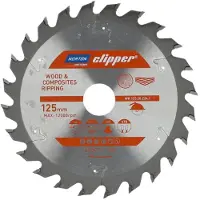 Norton Kreissägeblatt - - 70184608033 - 125mm - 20mm - 24 Zähne ATB