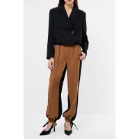 French Connection Vinnie Tailored Cropped Jacket Black Größe: 16 | Blazer Outlet | Damen | Schwarz