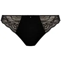 Fantasie Brasilianischer Slip Cesile | Grösse: XS | Farbe: Schwarz