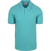 Scotch & Soda Melange Poloshirt Türkis