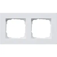 Gira Abdeckrahmen 2fach rws 0212295