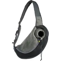 Europet Bernina Tragetasche Nylon Sarah schwarz für Hunde, Größe: S