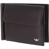 Golden Head Leder Geldbörse Geldklammer Capri RFID Protect Clip-Scheintasche 1921 Dunkelbraun
