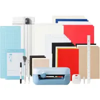 Cricut Schneideplotter "Joy 2 + Essential-Bundle", blau, B:23,1cm H:7,1cm L:13,7cm, Papierschneidegeräte, Schneideplotter