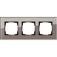 Gira Esprit Glas, Braun, Schraubenlos, 95 mm, 236,8 mm, 9,85 mm, 1 Stück(e)