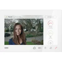 Gira Wohnungsstation Video, AP 7, Türkommunikation, Touchscreen, reinweiß, 1 Stk.