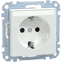 Merten MEG2302-0325 - CEE 7/3 - CEE 7/4 - Weiß - Thermoplast - 250 V - 16 A