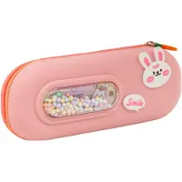 Astra Schaumstoff-Federmäppchen Eva 3D Bunny Pink