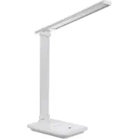 Macleans Dimmbare LED Schreibtischlampe Schreibtischleuchte Tischlampe 9W IP20 3000K 4500K 6500K