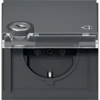 Gira Schutzkontaktsteckdose Typ F 16 Ampere 250 Volt mit Klappdeckel