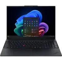 Lenovo ThinkPad E16 Gen 4 Intel Intel Core Ultra 7 355 Prozessor LPE-Kerne bis zu 3,50 GHz P-Kerne bis zu 4,70 GHz, Windows 11 Pro 64, 512 GB SSD M.2 2242 PCIe 4.0 TLC Opal