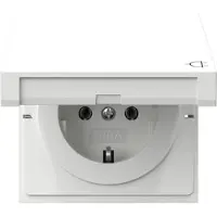 Gira Schutzkontaktsteckdose Typ F 16 Ampere 250 Volt mit Klappdeckel