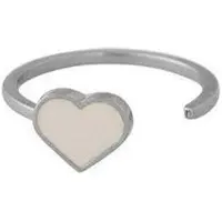 Design Letters Silber-Ring ''Heart'' - onesize