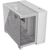 Corsair 2500X, Midi Tower, PC, Weiß, Micro-ITX, micro ATX, Kunststoff, Stahl, Gehärtetes Glas, Gaming
