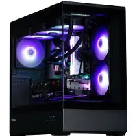 Zalman ATX Semitower Gehäuse Schwarz mit 3x A-RGB Lüftern, USB-C, gehärtetem Glas
