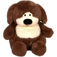 GIPSY TOYS Plüschhund „Chubby Dog“ – – 40 cm, Braun