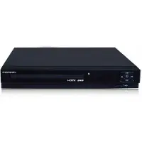Thomson THD300 DVD-Player Desktop mit USB, HDMI & Scart (Péritel), LED-Display, 1080p Upscaling, schlank, Schwarz