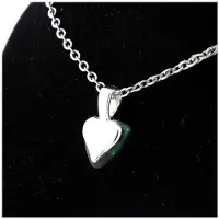 Bijoux Collier - Ein - Schwarze Opal - 5,79 ct - Edelstahl - Länge nach Wahl