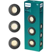 Philips 8720169376083, LED, 220-240 V, Schwarz