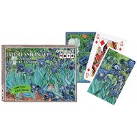 Piatnik Vincent van Gogh – Iris Impressionist Spielkarten – Doppeldeck