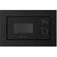 Continental Edison Einbau-Mikrowelle - - CEMO20EBM2 - 1280 W - B 59,5 x H 38,5 x T 35,3 cm - 20 l - Schwarz