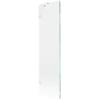 Mexen Lunar Duschabtrennung 1-flügelig 50 x 150 cm, transparent, weiß - 897-050-000-20-00