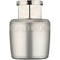 ABUS 726811 Nutfix Solid Axle Single Bike Lock Silver