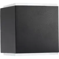 CMD Wandleuchte LB25 Alu anthrazit IP65 m. Kristallglas