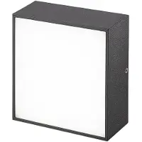 CMD LED Wand- und Deckenleuchte in Anthrazit 4W 333lm IP65 141x141mm