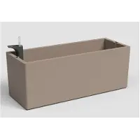 Artevasi Jardinière - - Rimini SWS 51 MA - Innen/Außen - Kunststoff - 51 x 20 x H20 cm - 17 L - Taupe