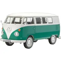 Revell Modellbausatz VW T1 Bus im Maßstab 1:24 incl. Kleber, Pinsel und Hauptfarben - 146 Teile