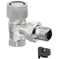 Oventrop Thermostatventil ''AQ'' DN15, Eck, mit ''Q-Tech'' 1183064
