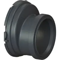 Kessel Muffe DN125 mit Dichtung für Entwässerungssysteme, 1 Stk.