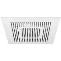 Steinberg Serie 390 Sensual Rain Regenpaneel, Komplettset, Deckeneinbau, 3-strahlig, Easy-Clean, 600x600mm, 3906610