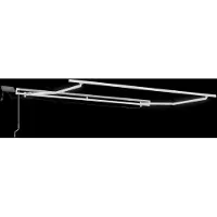 vidaXL Ausziehbare Markise Sand 400 x 350 cm Stoff und Aluminium