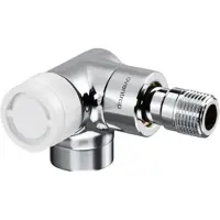 Oventrop OV Thermostatventil Baureihe E Winkel-Eck links DN 15 1/2Zoll PN 10 wei