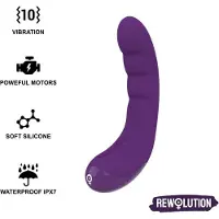 Rewolution - Rewocurvy Wiederaufladbarer, flexibler Vibrator 1 St