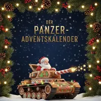 Sonstige Verlage Adventskalender Panzer: 24 illustrierte Geschichten aus der Welt der gepanzerten Giganten