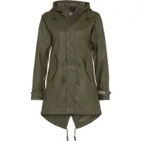 BMS Regenmantel "SoftSkin" in Oliv | Gr.: 38