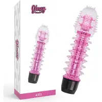Glossy - Jelly Vibrator mit Noppenstruktur 1 St