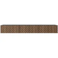 MargaretHadas24 Margaret Hadas24 TV-Schrank Cali Fernsehschrank TV-Lowboard 300 cm Hängend modernes Design Wohnzimmer Wandmontage, TV Möbel schwarz, catania