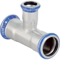Geberit 81236 Mapress Edelstahl T-Stück reduziert