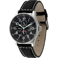 Zeno-Watch Basel Zeno-Watch - Armbanduhr - Herren - Chrono - X-Large Pilot Dual-Time - P5-a1