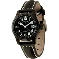 Zeno-Watch Basel Zeno-Watch - Armbanduhr - Damen - Pilot Lady black - 8454-bk-a1