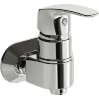Hansa Einhebelmischer Brausebatterie HANSAPINTO 45cc DN15 Chrom, 45692183