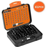 Tacklife PSDB1A 61 in 1 Schraubendreher Bit Set Präzisions Magnet Schraubendreher Kit mit 60 Schraubenbits in verschiedenen Größen